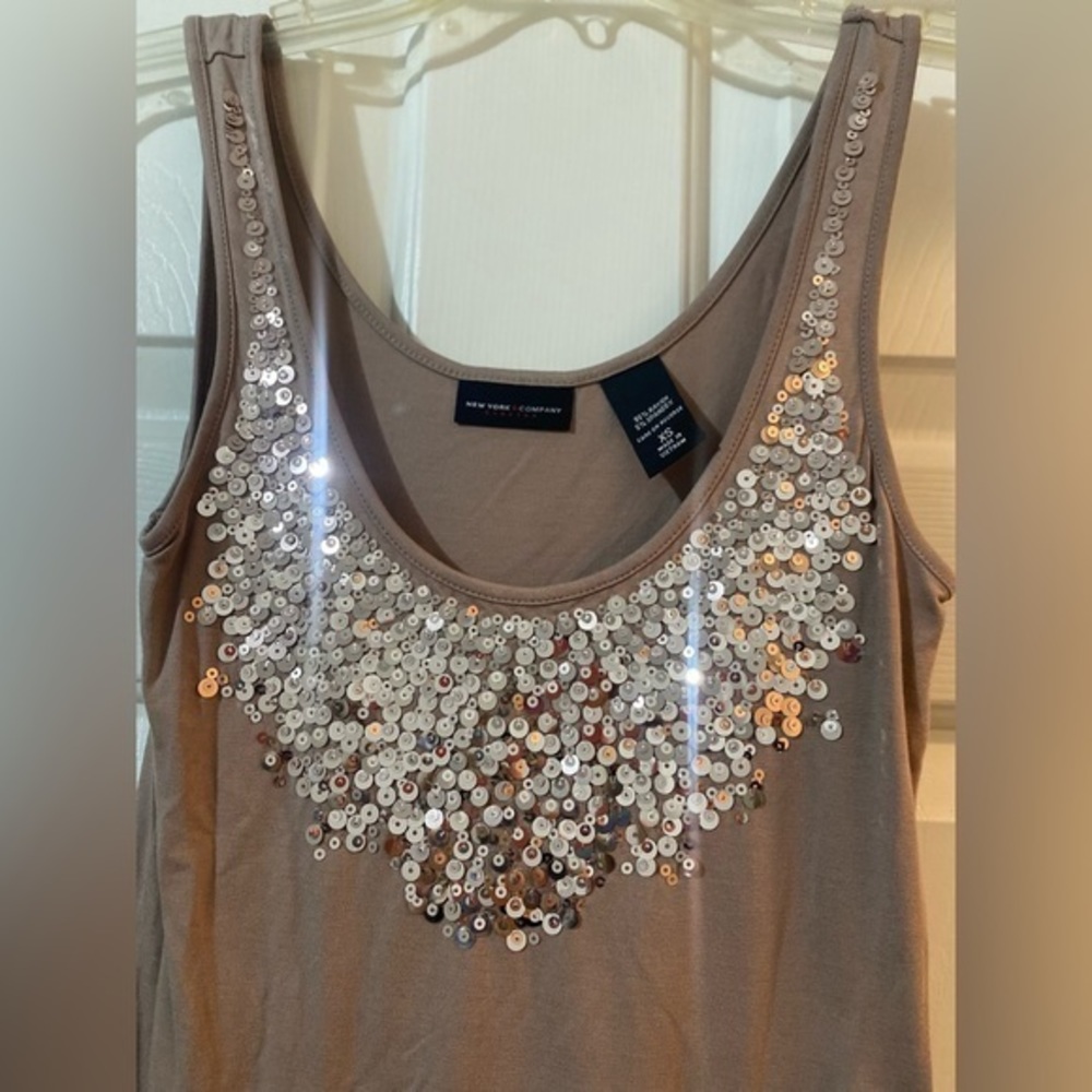 New York and Co. Sequin tank